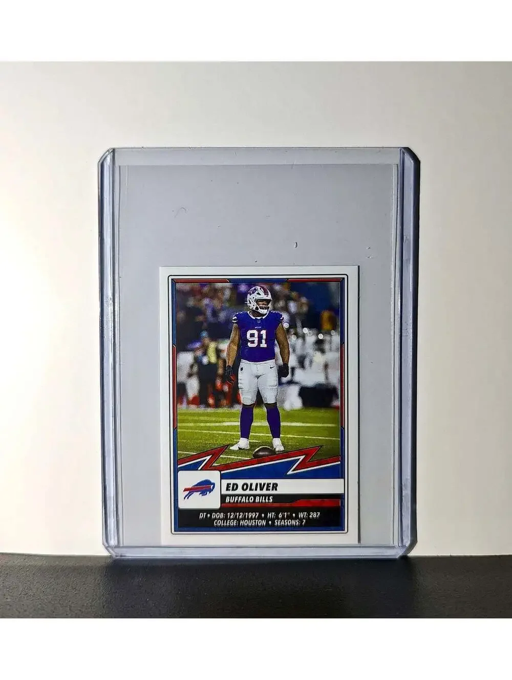 Ed Oliver 2025 Panini NFL #47 Sticker Buffalo Bills